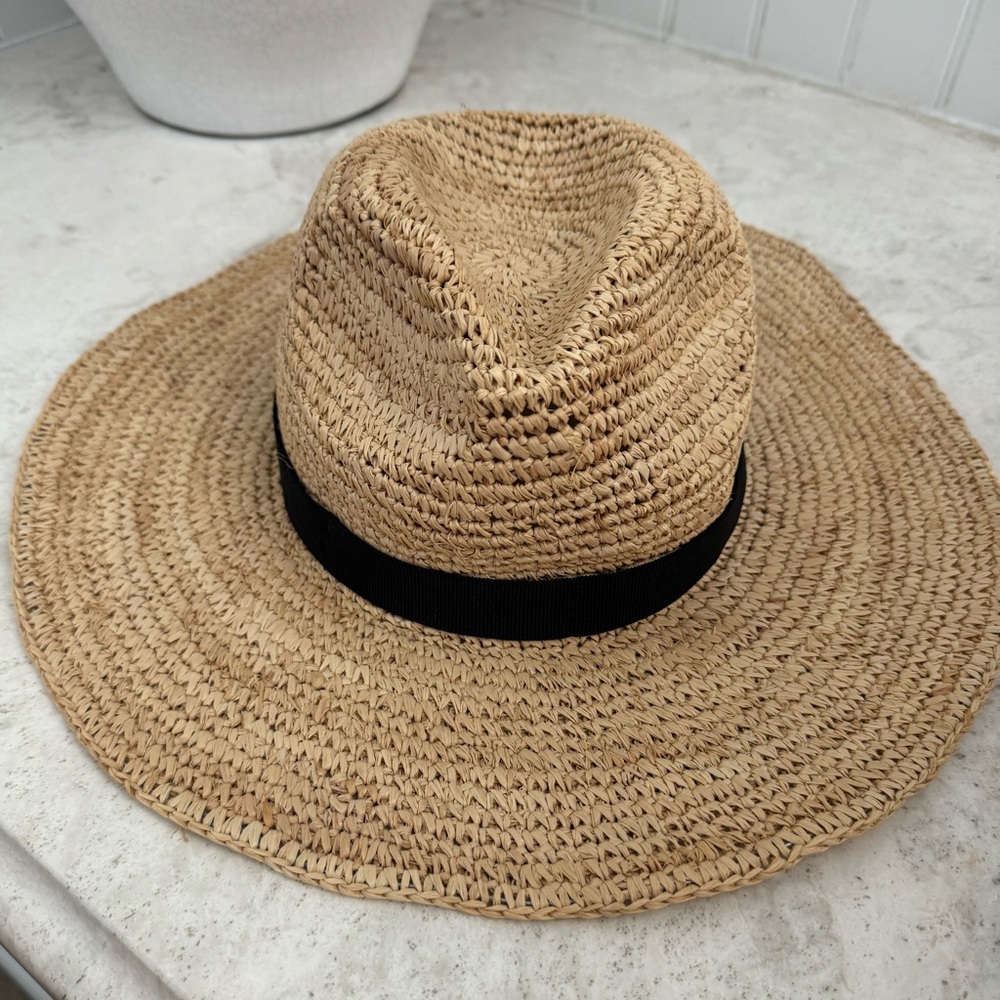 JCrew Packable Straw Hat